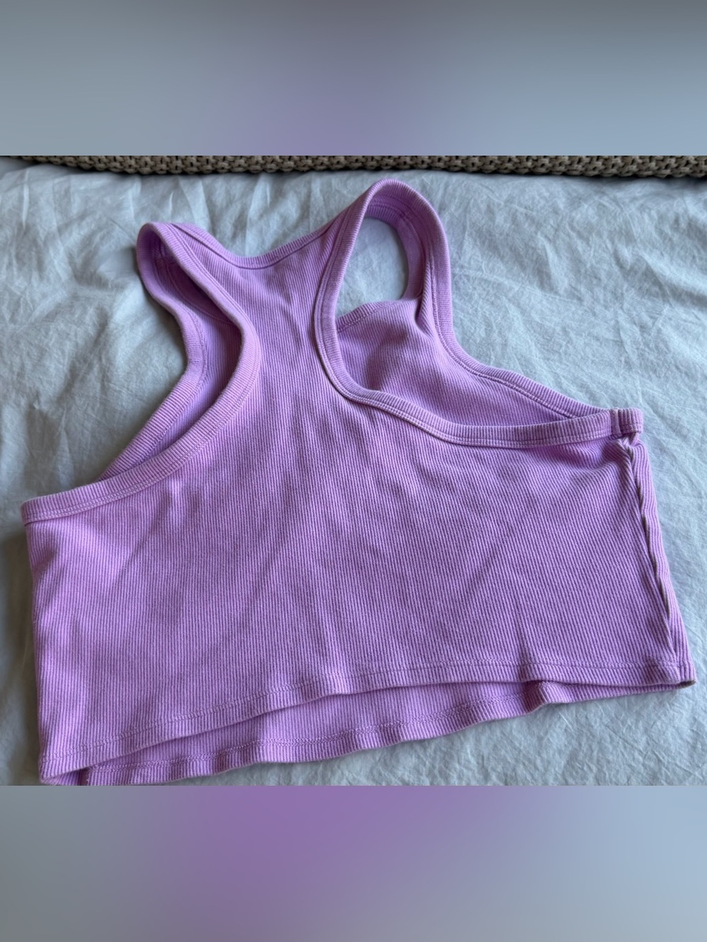 Alo Crop Tank Top. - Picture 2 of 3